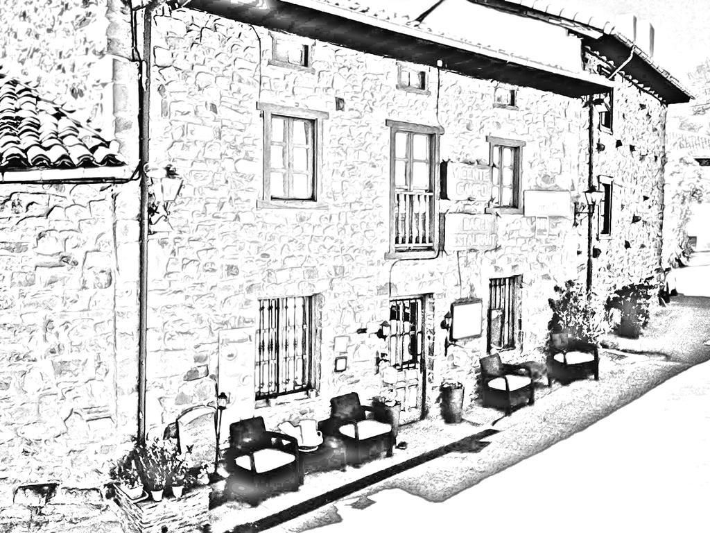 Hostal Puente Deva Espinama Bagian luar foto